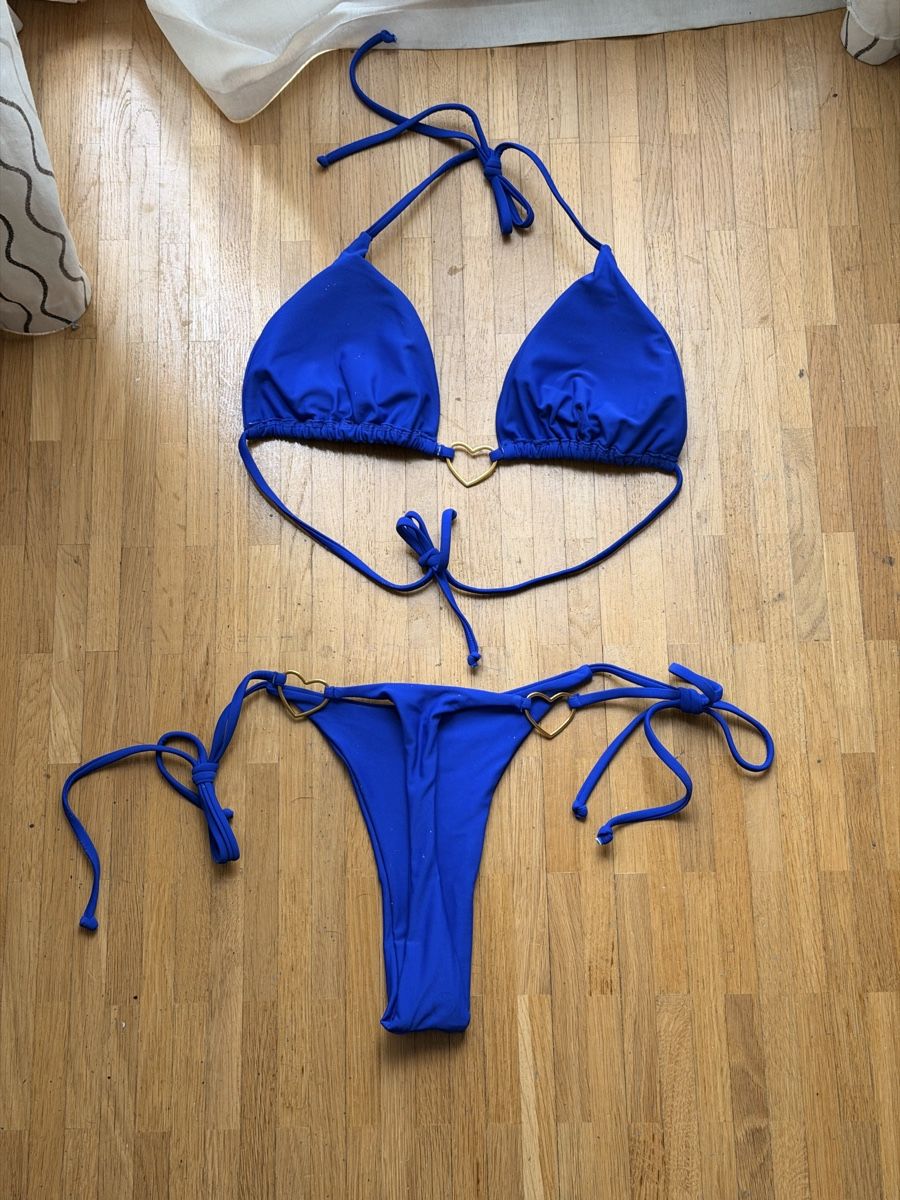 Costumi da bagno & Bikini: Maillot de bain bleu 2 pièces – Nuovo e nell'imballaggio originale da Le Lignon venduto da Ana2831 2