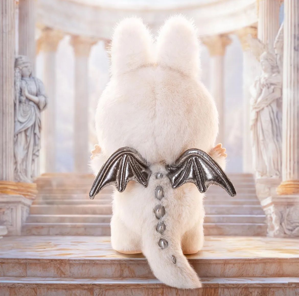 Pop Mart Labubu (Zimomo) The Monsters Angel in Clouds 58cm (Neuf