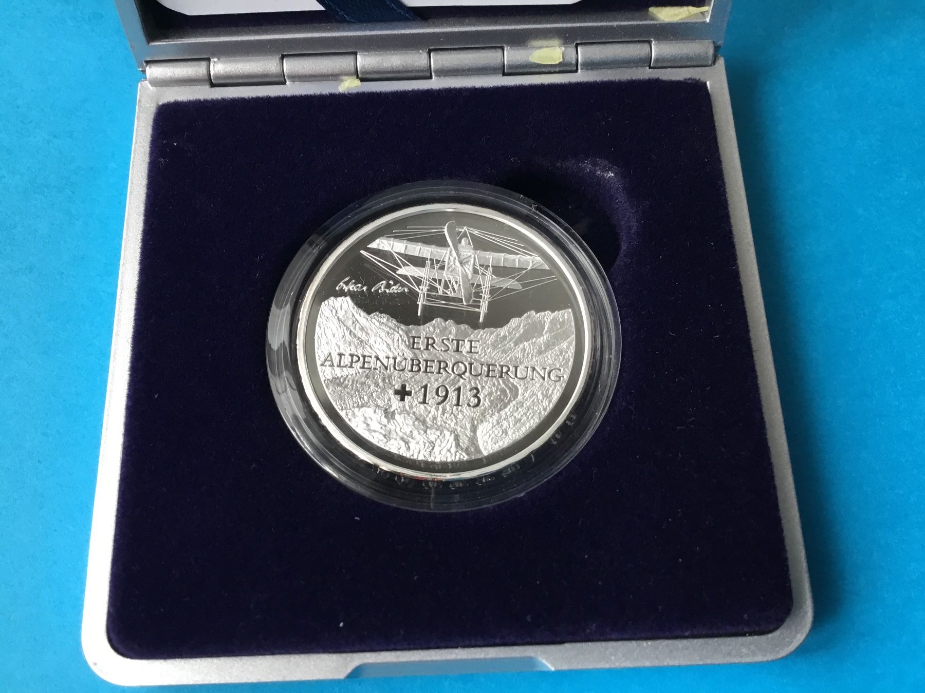 Alle Münzen: 20 Franken Silbermünze ALPENUBERQUERUNG 2013 PP – Neu und originalverpackt aus St. Margrethen SG von alfapeugeot10 2