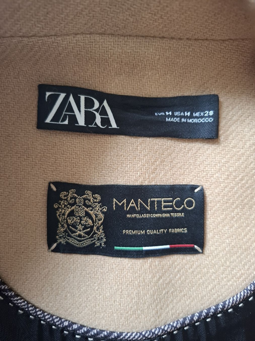Zara Cappotti: Manteau Zara camel taille M – Usato da Neuchâtel venduto da FloKo88 3