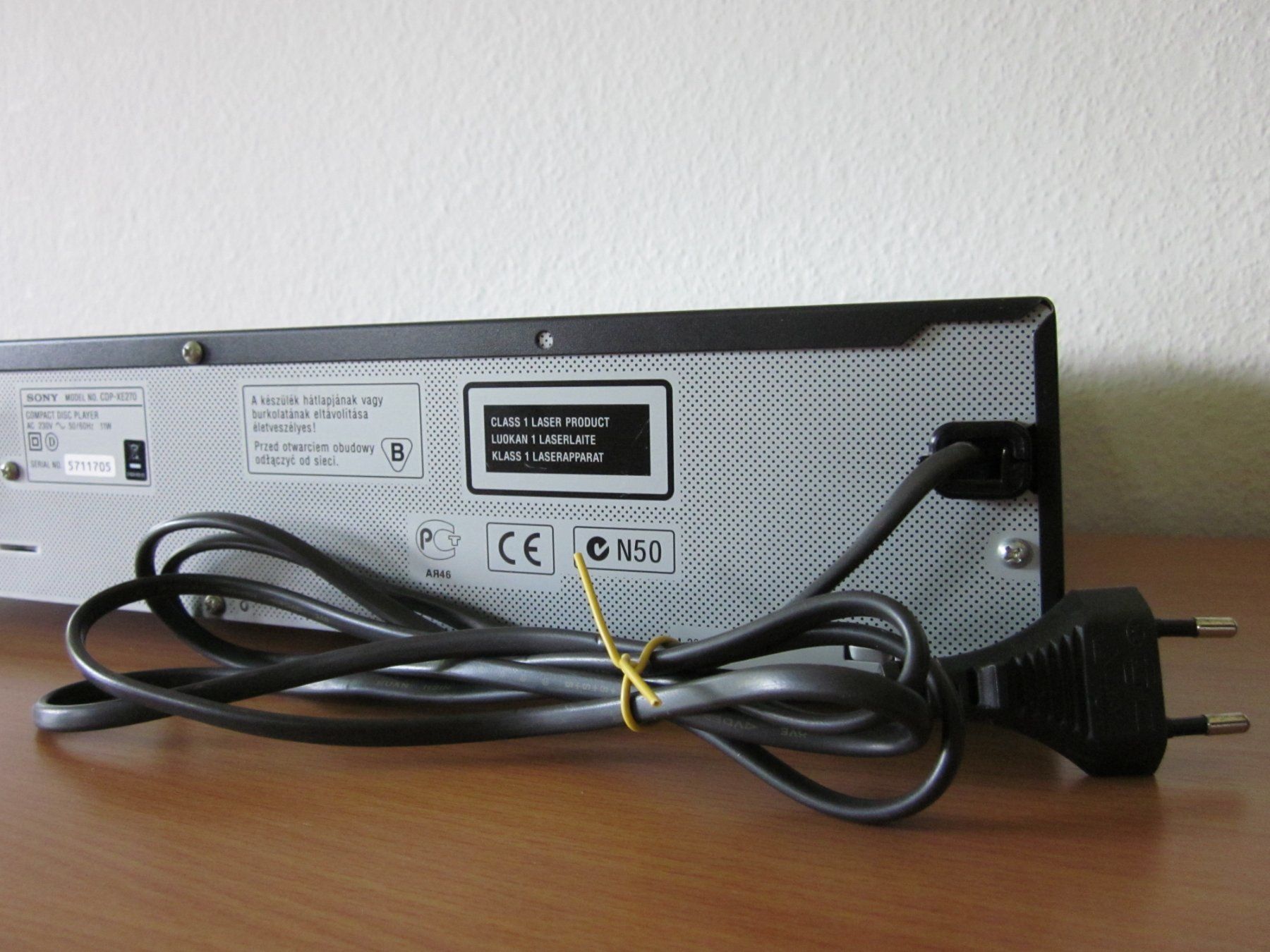 Sony Lettore multimediale & Streamer: Sony CDP-XE270 (Lecteur de CD) – Usato da Epalinges venduto da Batis82 7