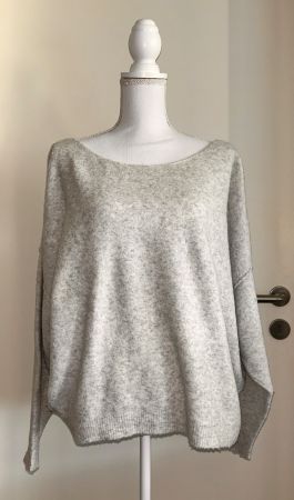 Pullover DAMSVILLE von AMERICAN VINTAGE, hellgrau, M/L