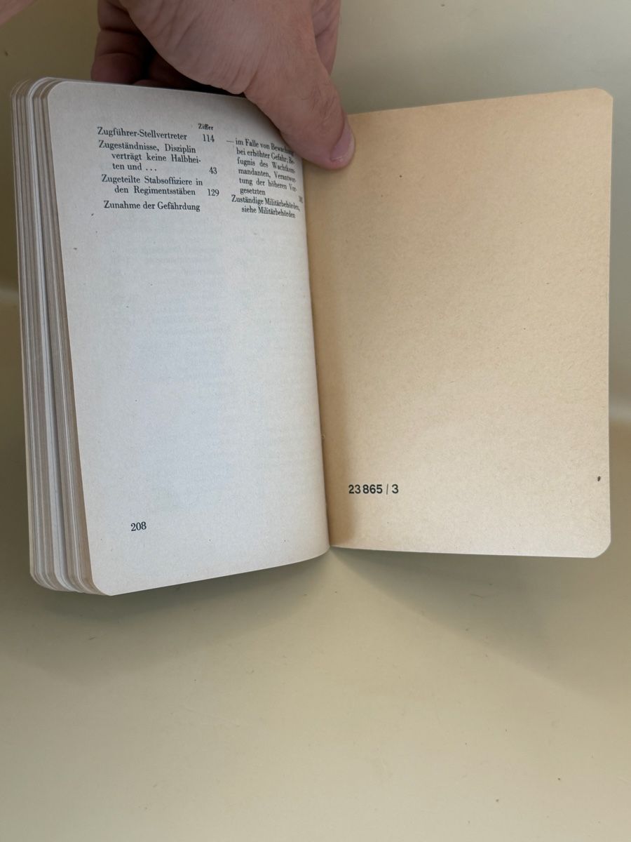 Bücher: Dienstreglement DR 1954 Schweizer Armee Original – Gebraucht aus Genève von sho_67qj 5