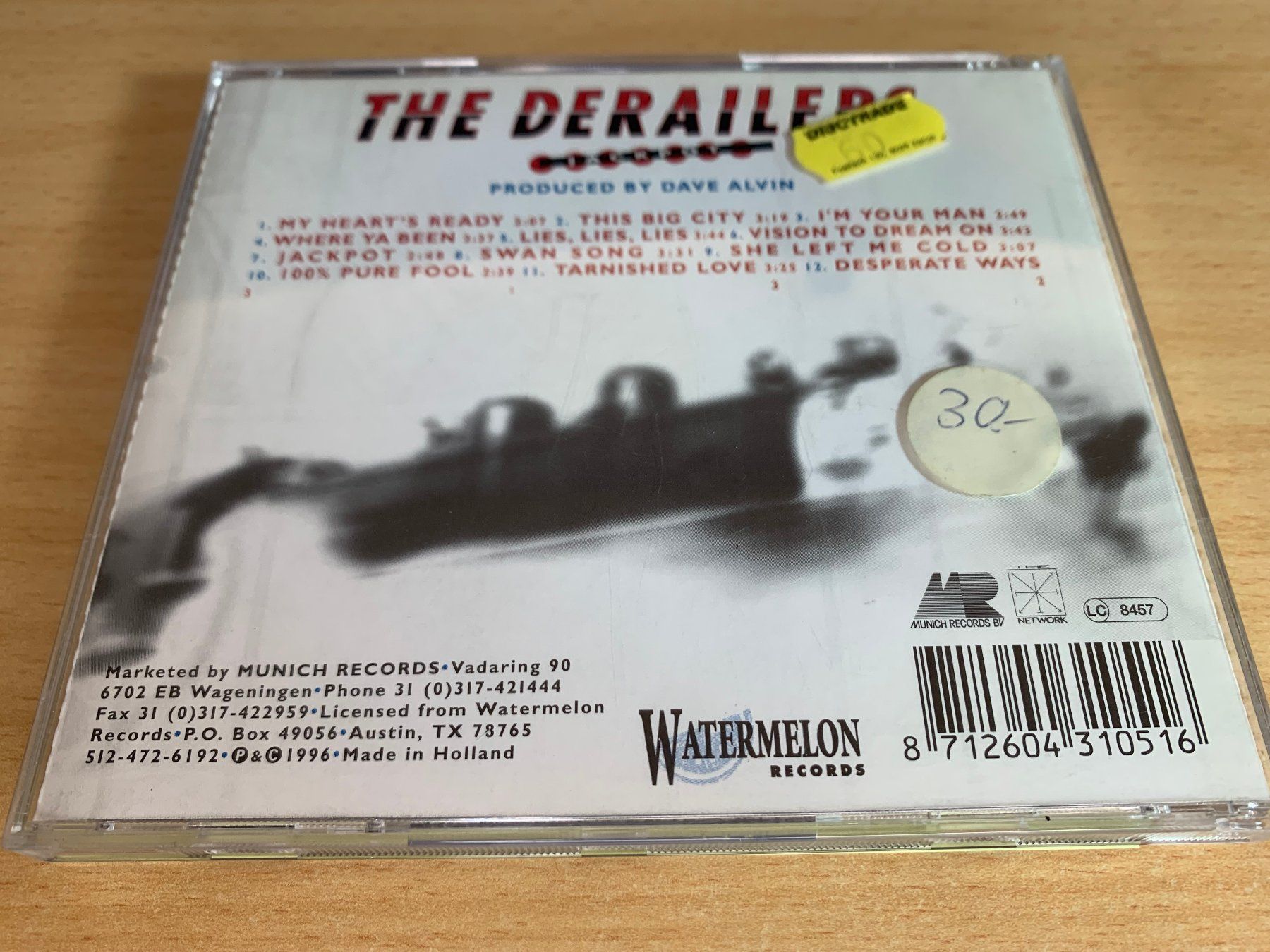 CDs: The Derailers – Jackpot – Gebraucht aus Rikon im Tösstal von Alpenmutz 1