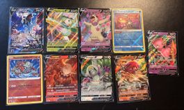 Pokemon V Cards Set 9 psc different languages 