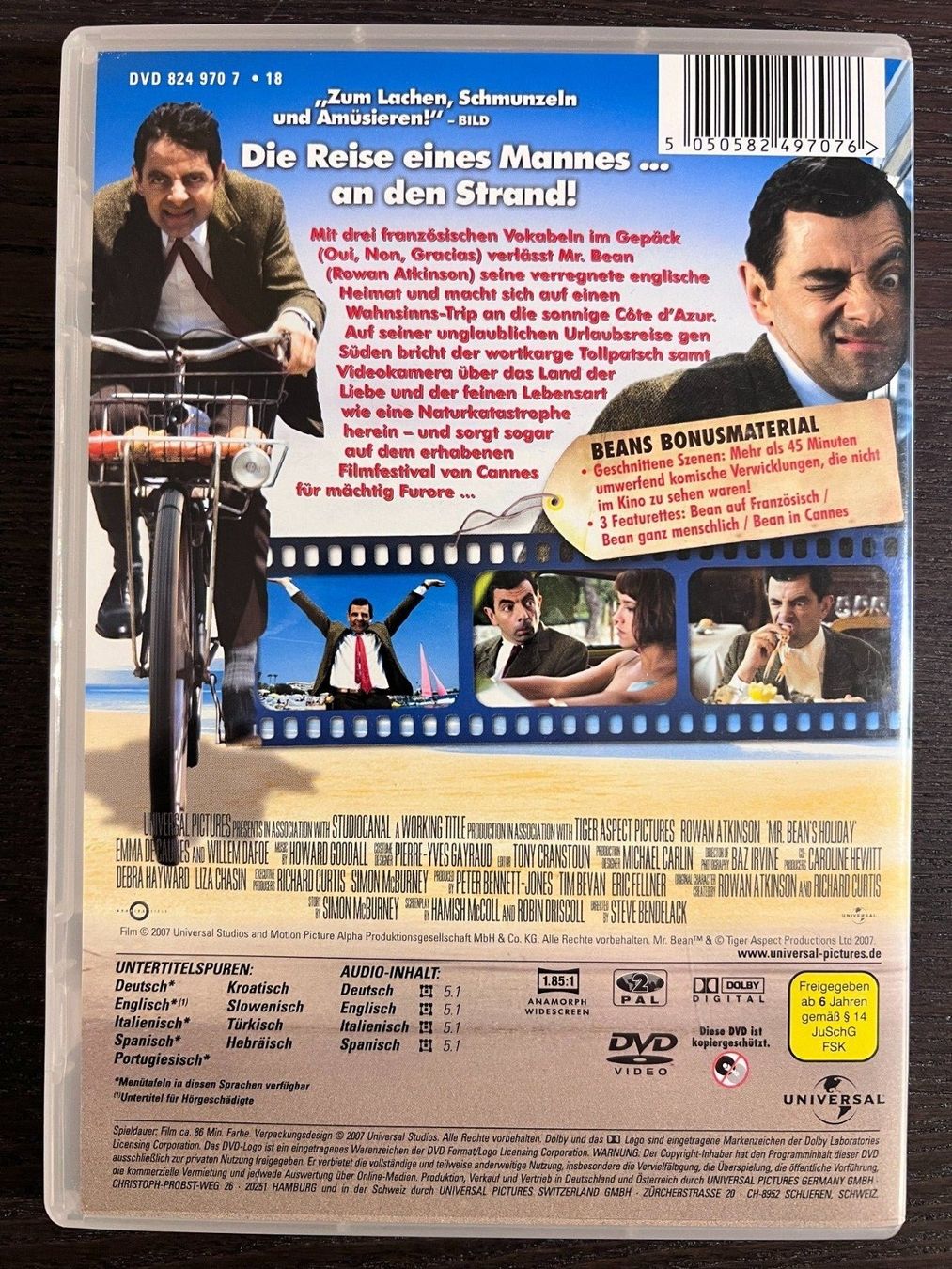 Tutti i DVDs: Mr. Bean macht Ferien – Usato da Zürich venduto da FilmFreunde 1