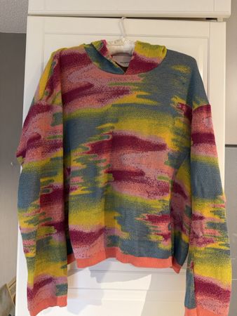 Sweat à capuche Floor multicolore, taille M, bon état