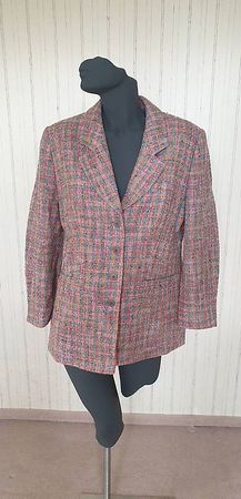 Tweed Blazer Herbstfarben Gr.42 Hensel und Mortensen Vintage