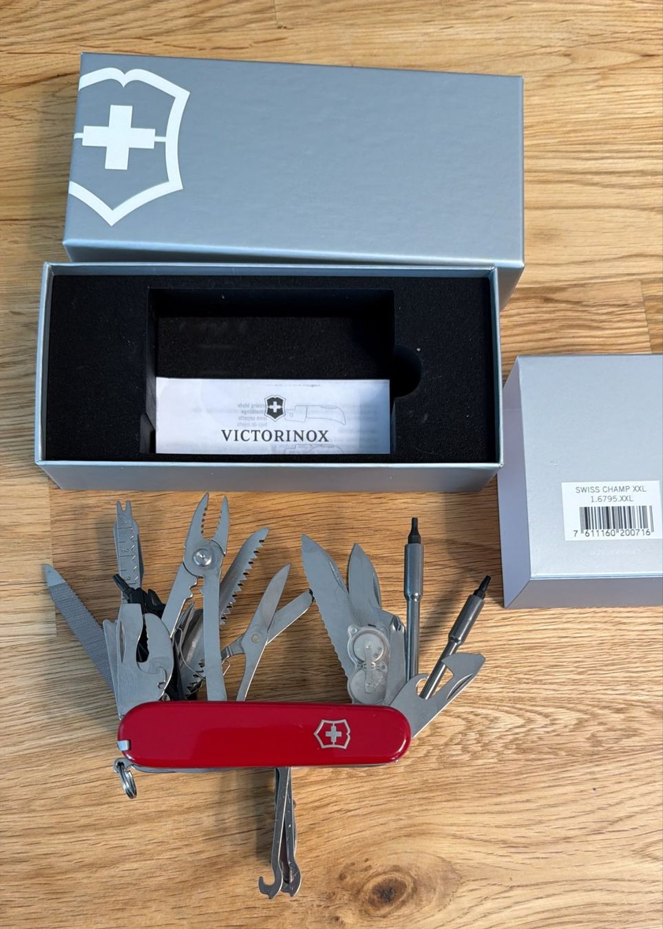 Victorinox Coltelli tascabile: SWISS CHAMP XXL SACKMESSER – Nuovo e nell'imballaggio originale da Zürich venduto da Frei-Occasionen 6