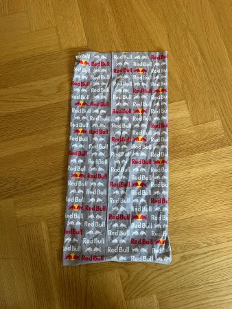 Red Bull Neckwarmer Schlauchschal Grau #1