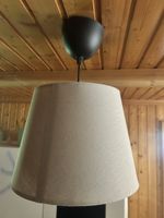 IKEA Lampenschirm Skottorp beige Durchmesser 33 cm neu