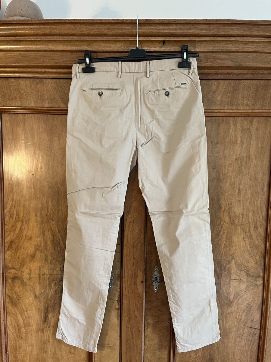 Massimo Dutti Pantaloni: Chino, hellbeige, Gr. 40 (slim fit), Massimo Dutti – Usato da St. Gallen venduto da Gloom22 2