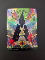 Magic the gathering lotr poster Saruman of Many colors foil