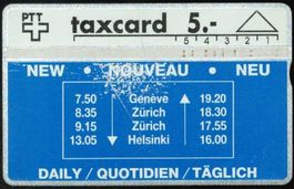 Taxcard 203L_13025 Finnair Business Class. 2.Qualität