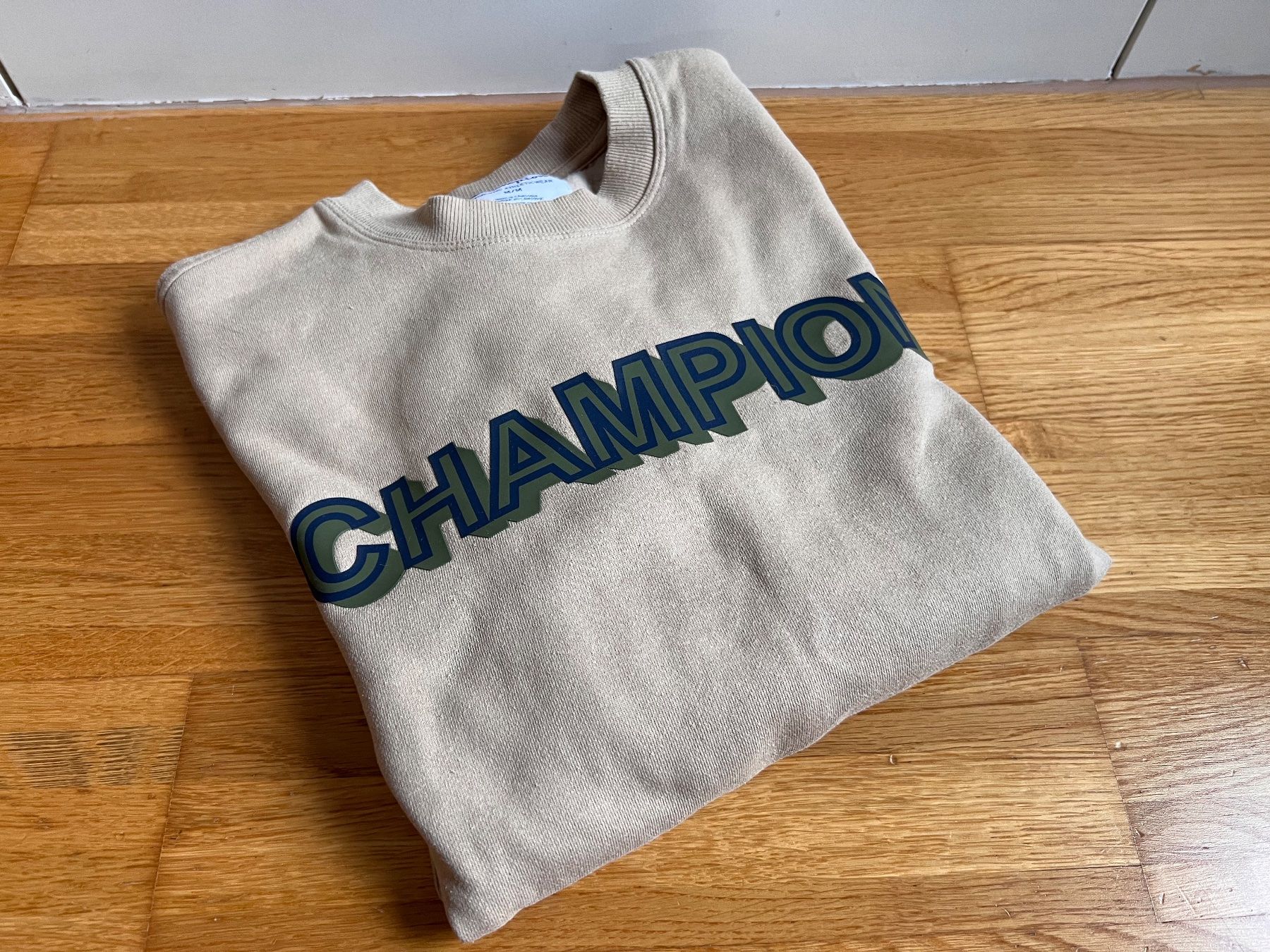 Champion Maglioni & Felpe: Champion Sweatshirt Beige Herren Grösse M – Usato da Hünenberg See venduto da mississauga 4