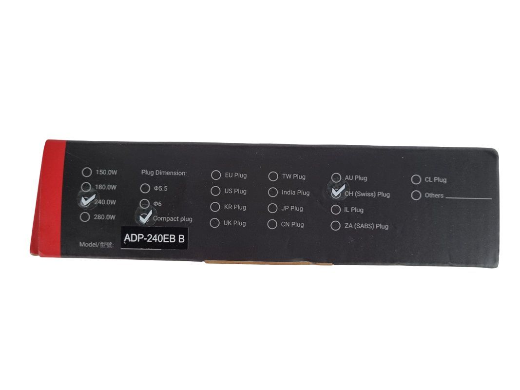 Unità & Adattatore: ASUS Rog Adapter 240.0W – Nuovo (secondo la descrizione) da Wangen b. Olten venduto da Restwert_Wangen 2