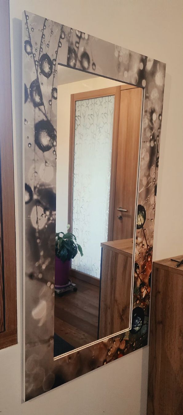 Specchi: Spiegel mit Holz Rahmen B60 x H120cm – Nuovo (secondo la descrizione) da Berneck venduto da Judyniki 1