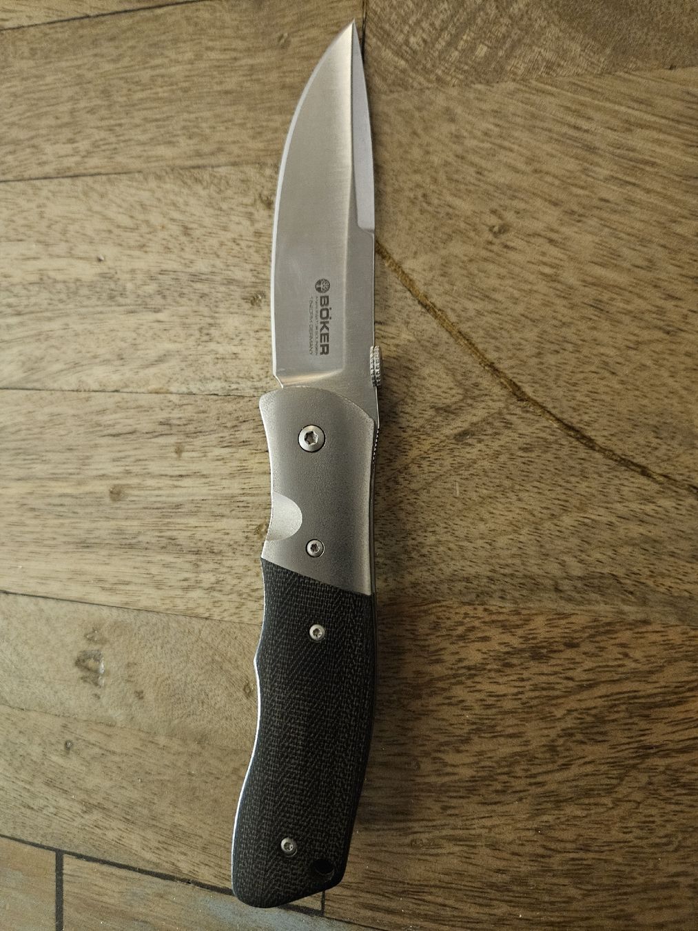 Taschenmesser: Taschenmesser Böker 154 CPM Sackmesser Messer – Neu und originalverpackt aus Ostermundigen von Swissmarmota 1