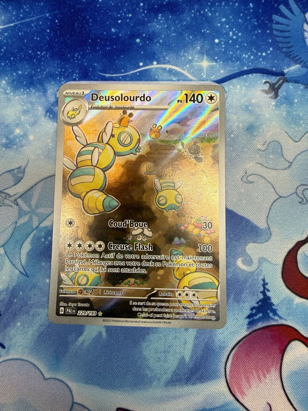 Pokémon Carte collezionabili: Deusolourdo AR - PAL 229 FR – Nuovo (secondo la descrizione) da Courgenay venduto da ScamBoxOff