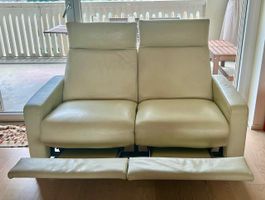 Premium Leather Two‑Seater Sofa – Elegant & Comfortable