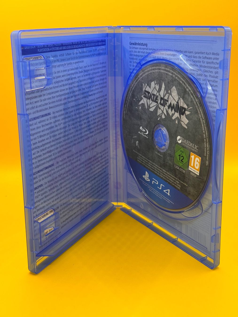 Sony Giochi: State of Mind - PS4 – Usato da Oberwil b. Zug venduto da silver2024 2