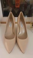 Escarpins cuir nude Taille 38.5