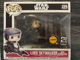 Funko Pop Star Wars 229 Luke Skywalker avec Speeder Bike💥