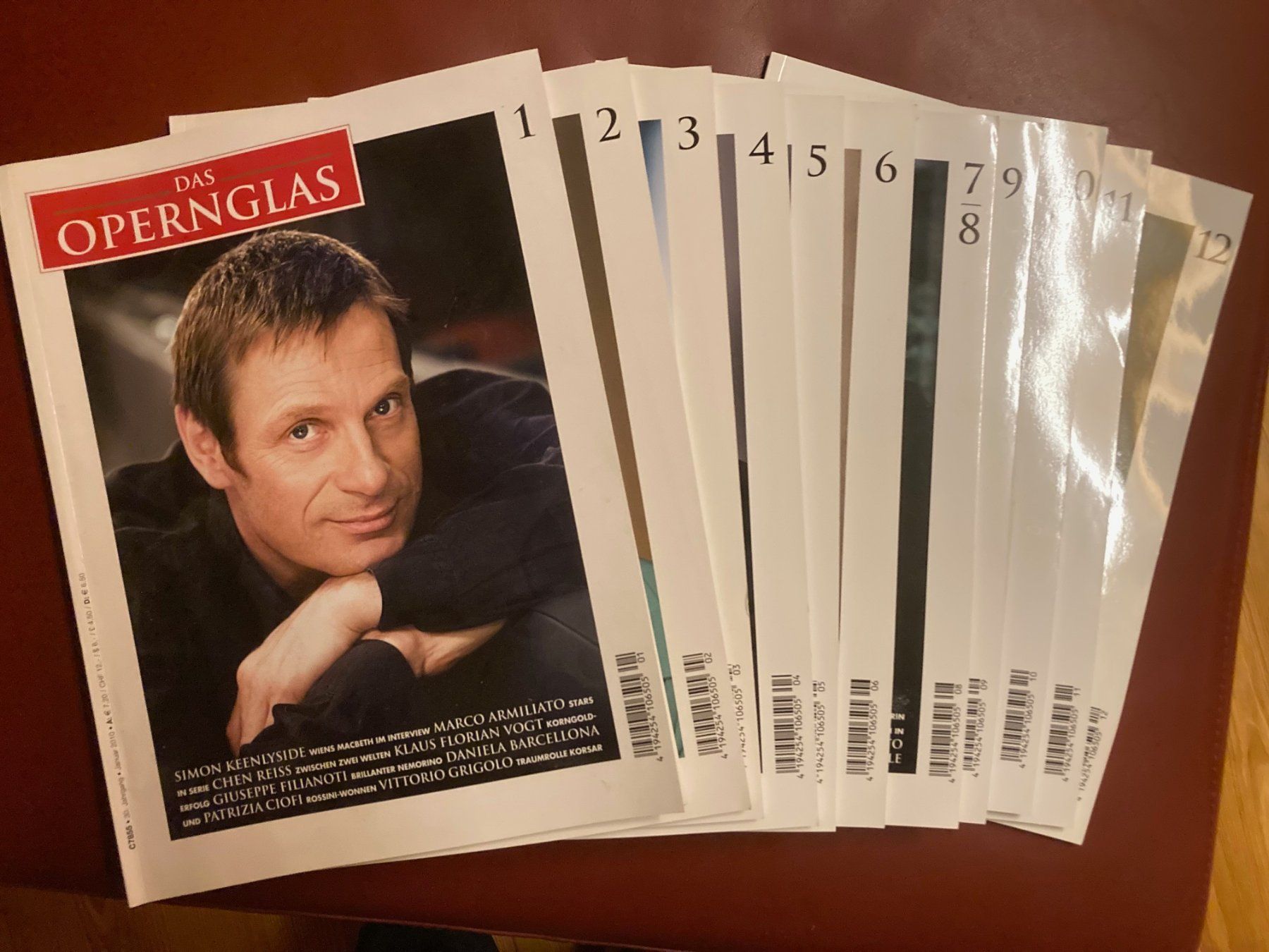 Revues & Magazines: Zeitschrift das Opernglas 2017 – D'occasion à Wolfhausen par signat 1