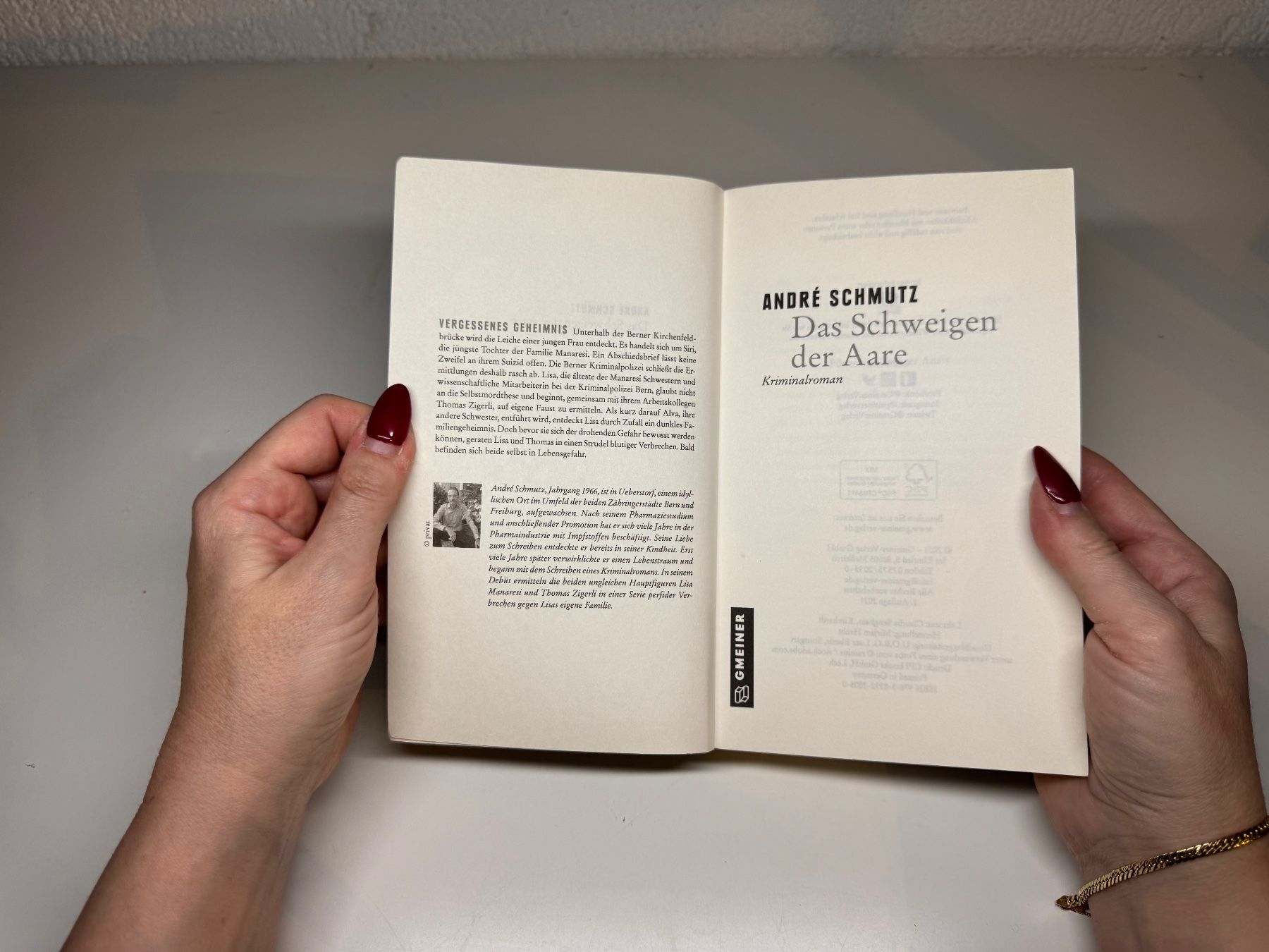 Libri: ROMAN: Andre Schmutz, Das Schweigen der Aare – Usato da Grosswangen venduto da Deutsche_Romane 3