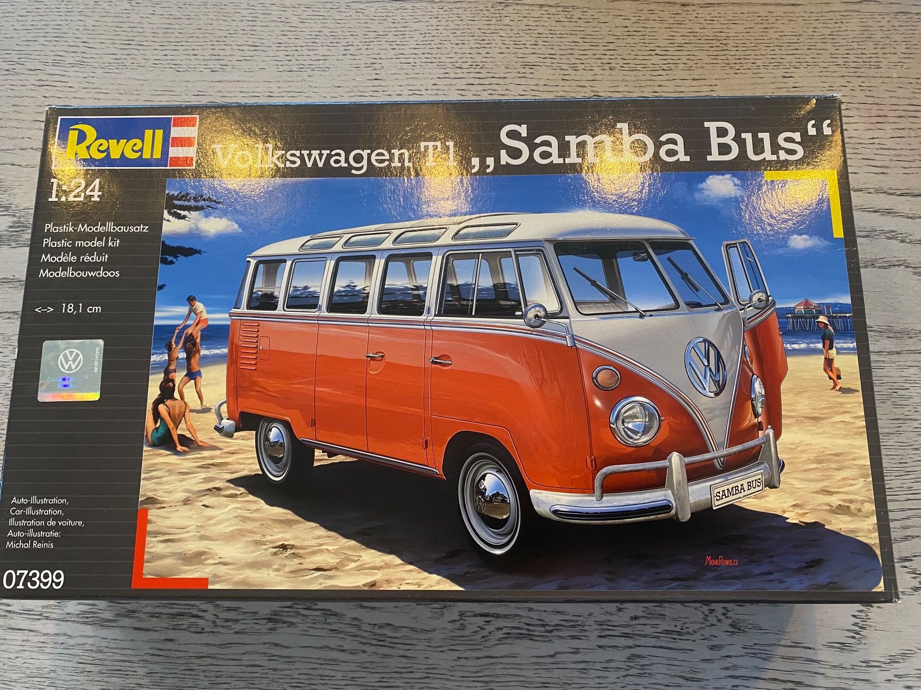 Revell Modellini d'auto: Revell VW Bus Samba T1 – Nuovo e nell'imballaggio originale da Lupsingen venduto da New-Haven