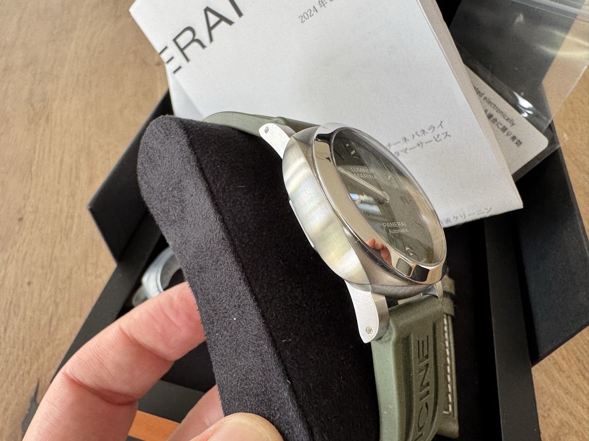 Panerai Orologi: Panerai Quaranta Grün PAM01304 – Usato da Wohlen AG venduto da zrhdus 3