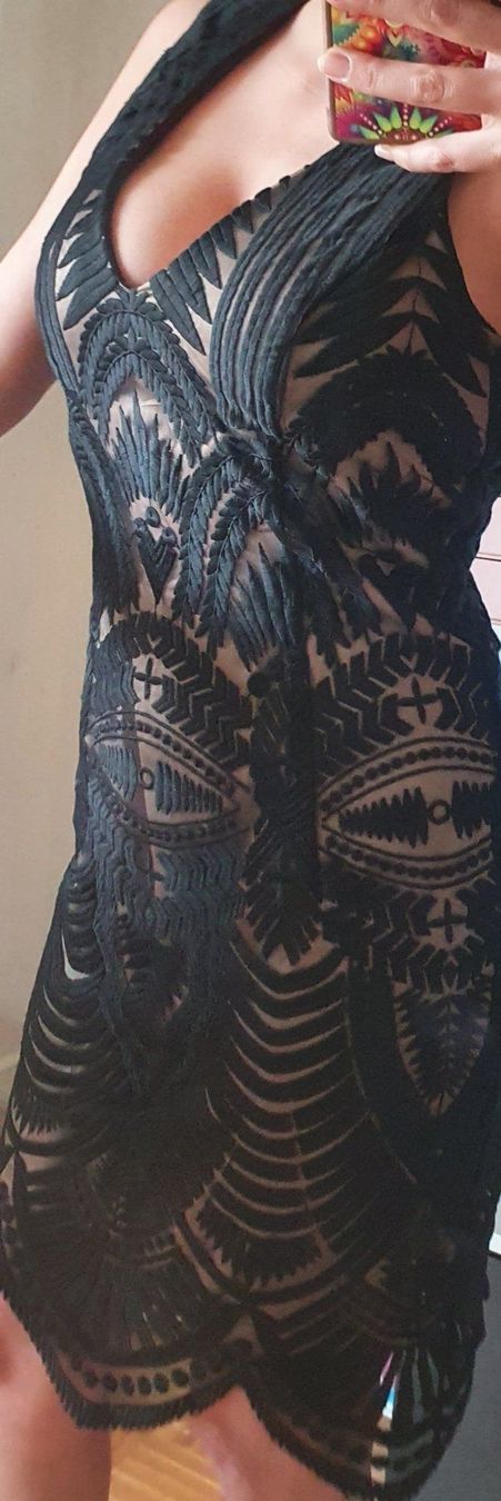 Vestiti: Robe noir Bardot – Nuovo (secondo la descrizione) da Cossonay-Ville venduto da cba_69tt 3