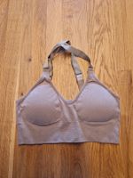 H&M Sportbh beige Gr. S