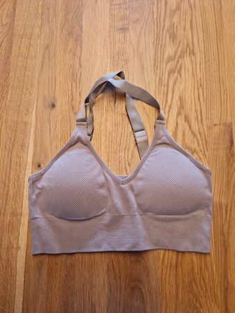 H&M Sportbh beige Gr. S