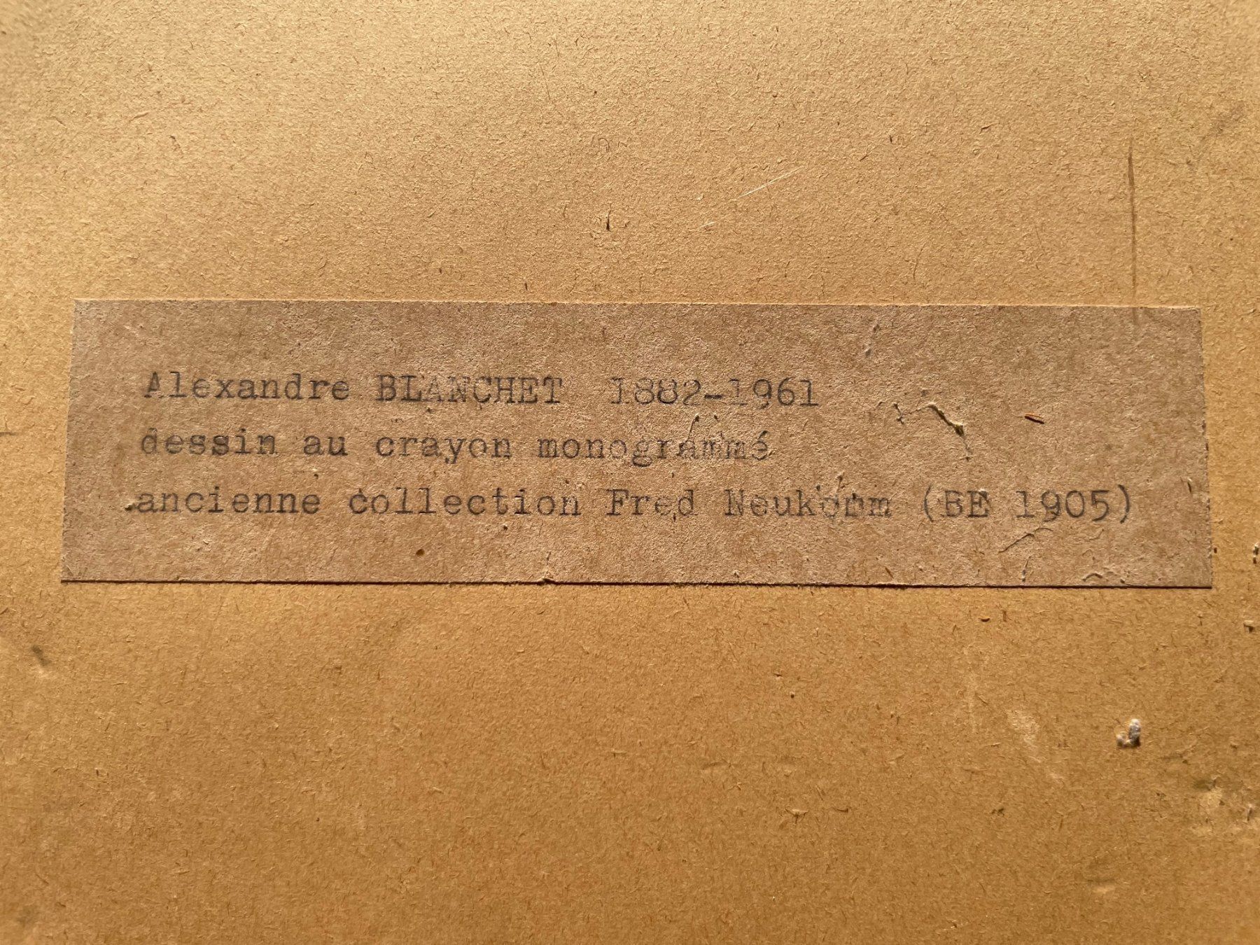 Matite, matite colorate & gessi: A. Blanchet 4 dessins de nu / 4 Akte – Usato da Biel/Bienne venduto da Galaq 6