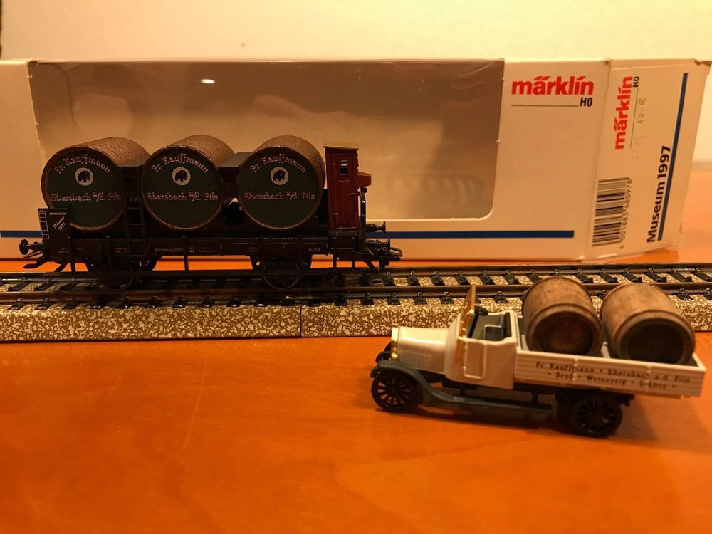 h0 Märklin 1886 Museumswagen-Set, top/ovp