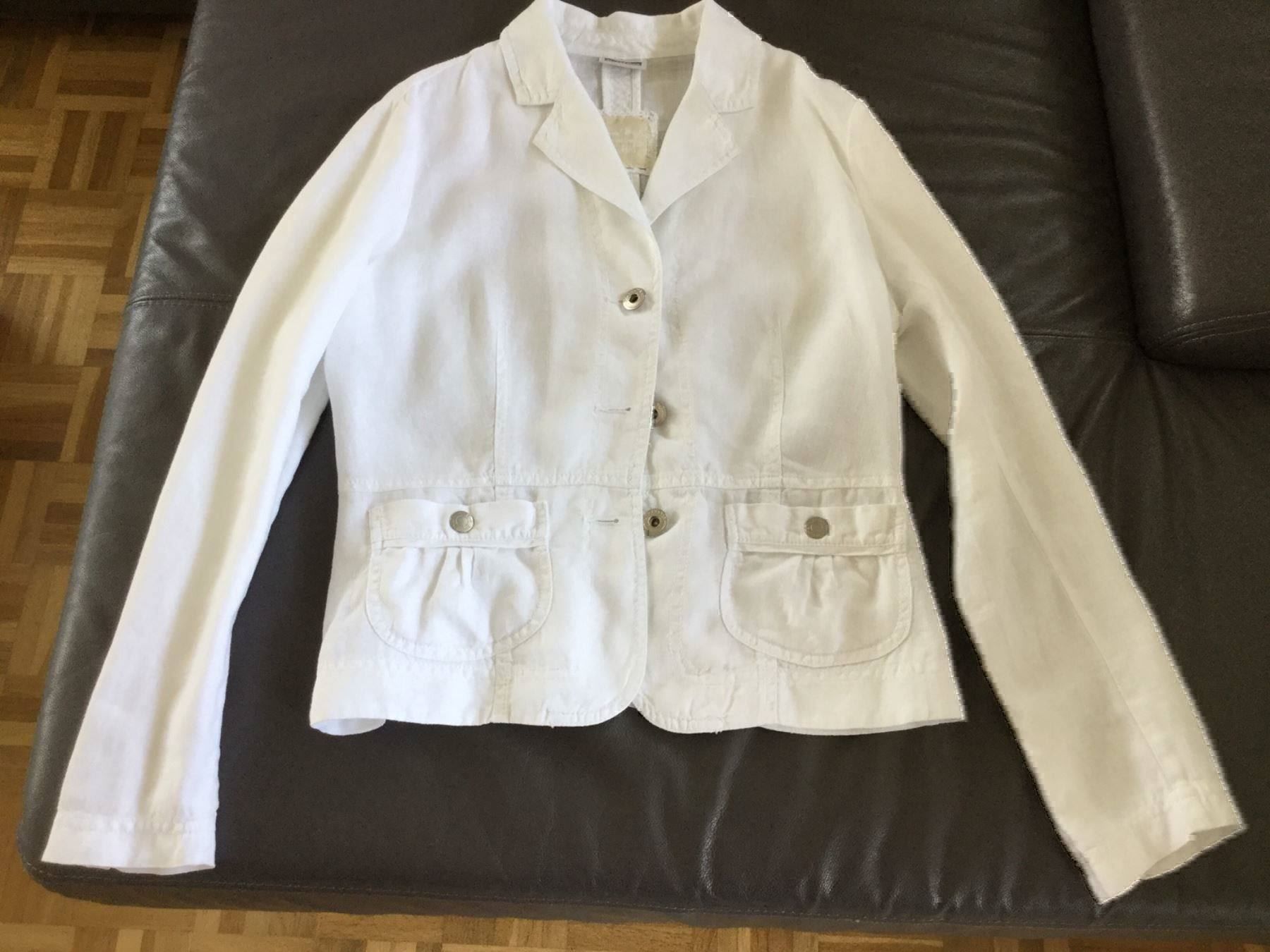 Giacche: Blazer weiss 100%Leinen – Usato da Horw venduto da Benny017