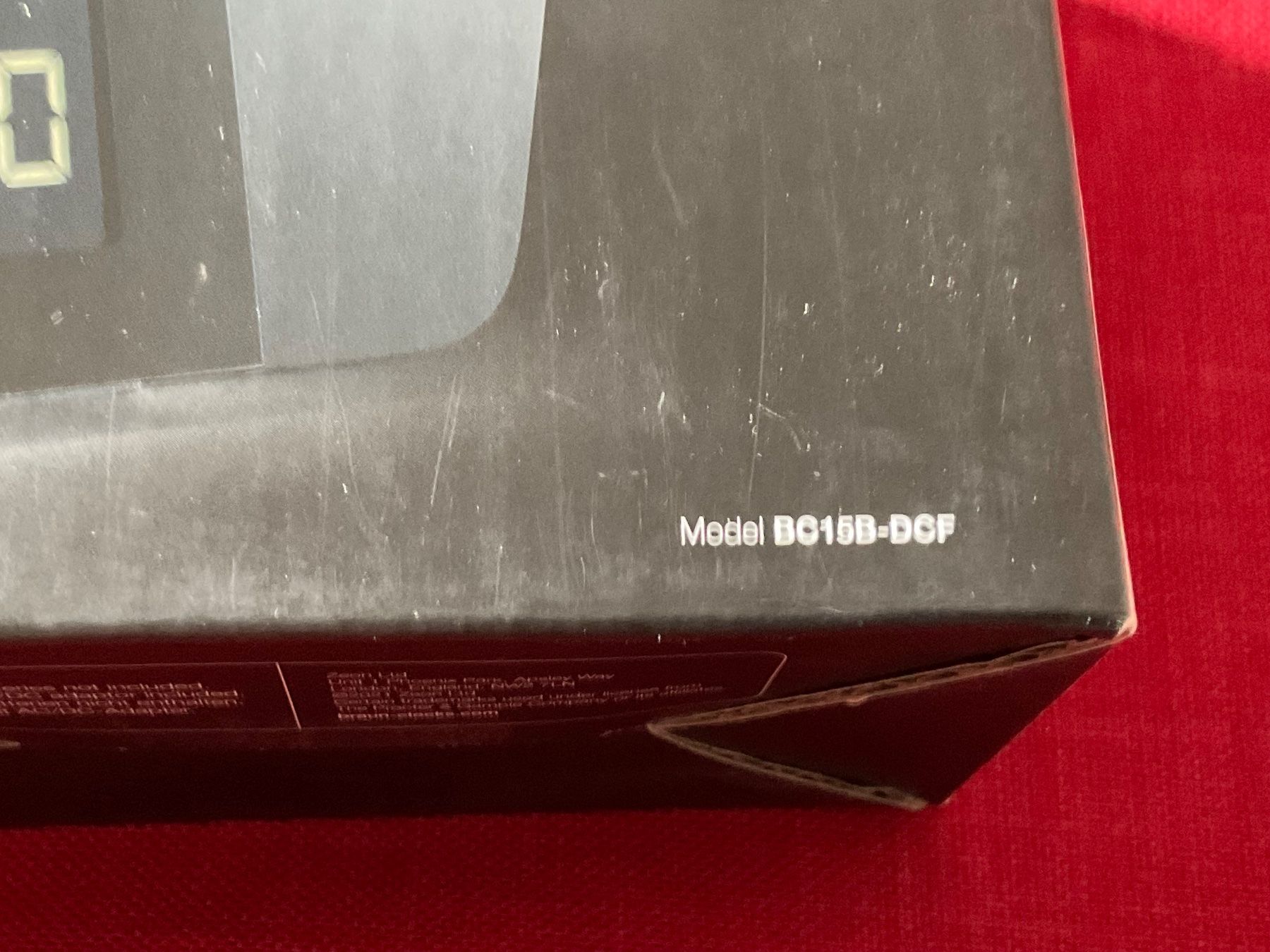 Sveglie: Wecker mit Projektion Braun BC15B-DGF, neu! – Nuovo e nell'imballaggio originale da Lugano venduto da Persepolis 2