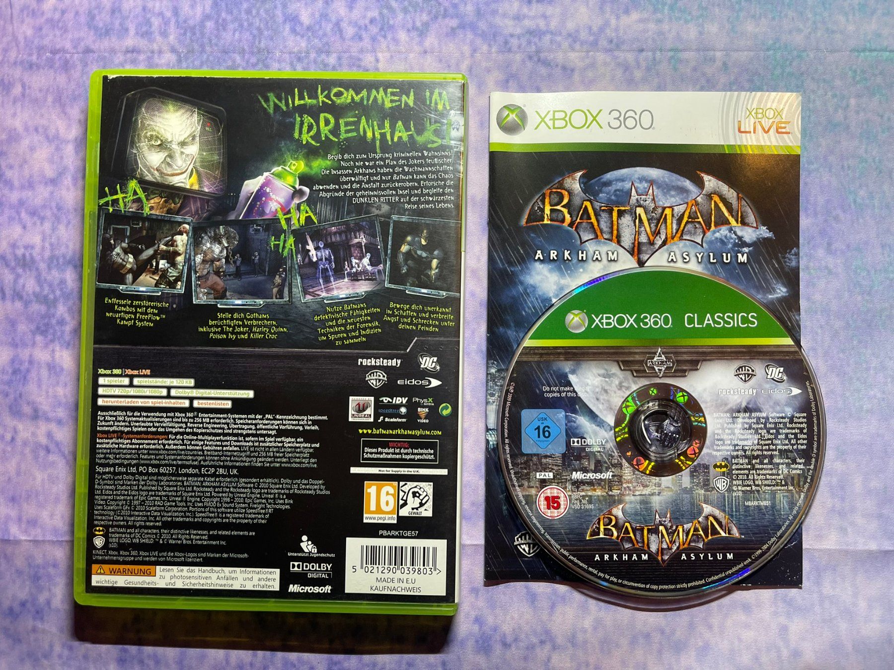Giochi: Xbox360: Batman Arkham Asylum – Usato da Märstetten venduto da AlienNova 1