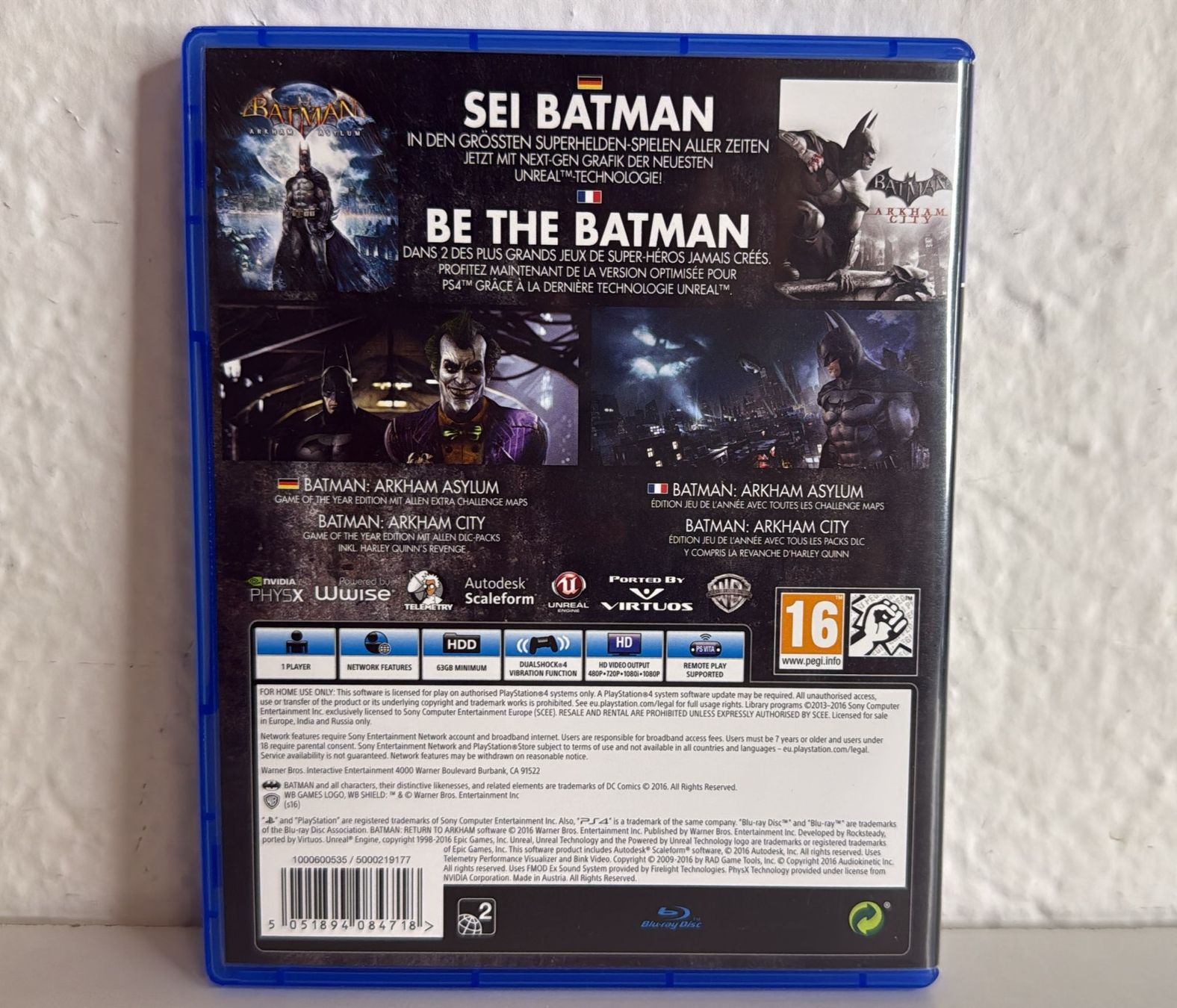 Giochi: Batman Return to Arkham PS4 - Top Zustand! – Usato da Ehrendingen venduto da lax21 2
