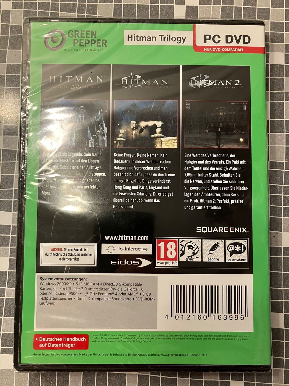 Spiele: Hitman Trilogy - PC (2012, deutsch, sealed) – Neu und originalverpackt aus Winkel von Asdas87 1
