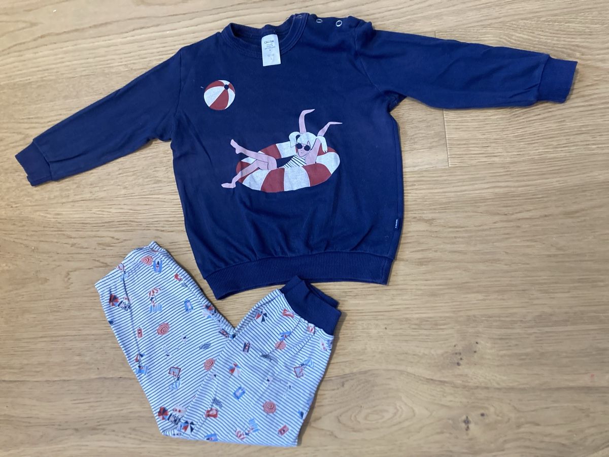 Calida Pigiama & Simili: Calida Pyjama Grösse 92/98 Bio Baumwolle – Usato da Oberstammheim venduto da Annatina11