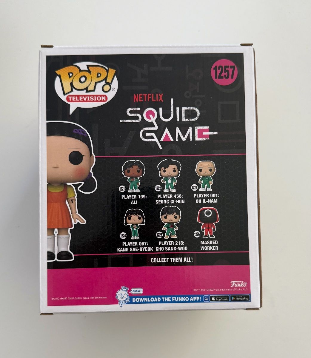 Funko Statuette: Funko Pop! Squid Game - Young-Hee Doll – Nuovo e nell'imballaggio originale da Moudon venduto da LeCollectionneur 3