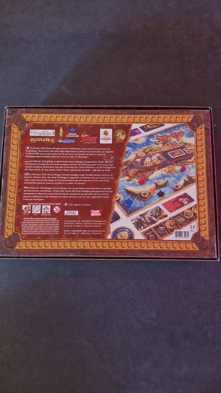 Giochi: Jeu de Société "Jamaica" - Course de Pirate – Usato da Vucherens venduto da Sebos7676 1
