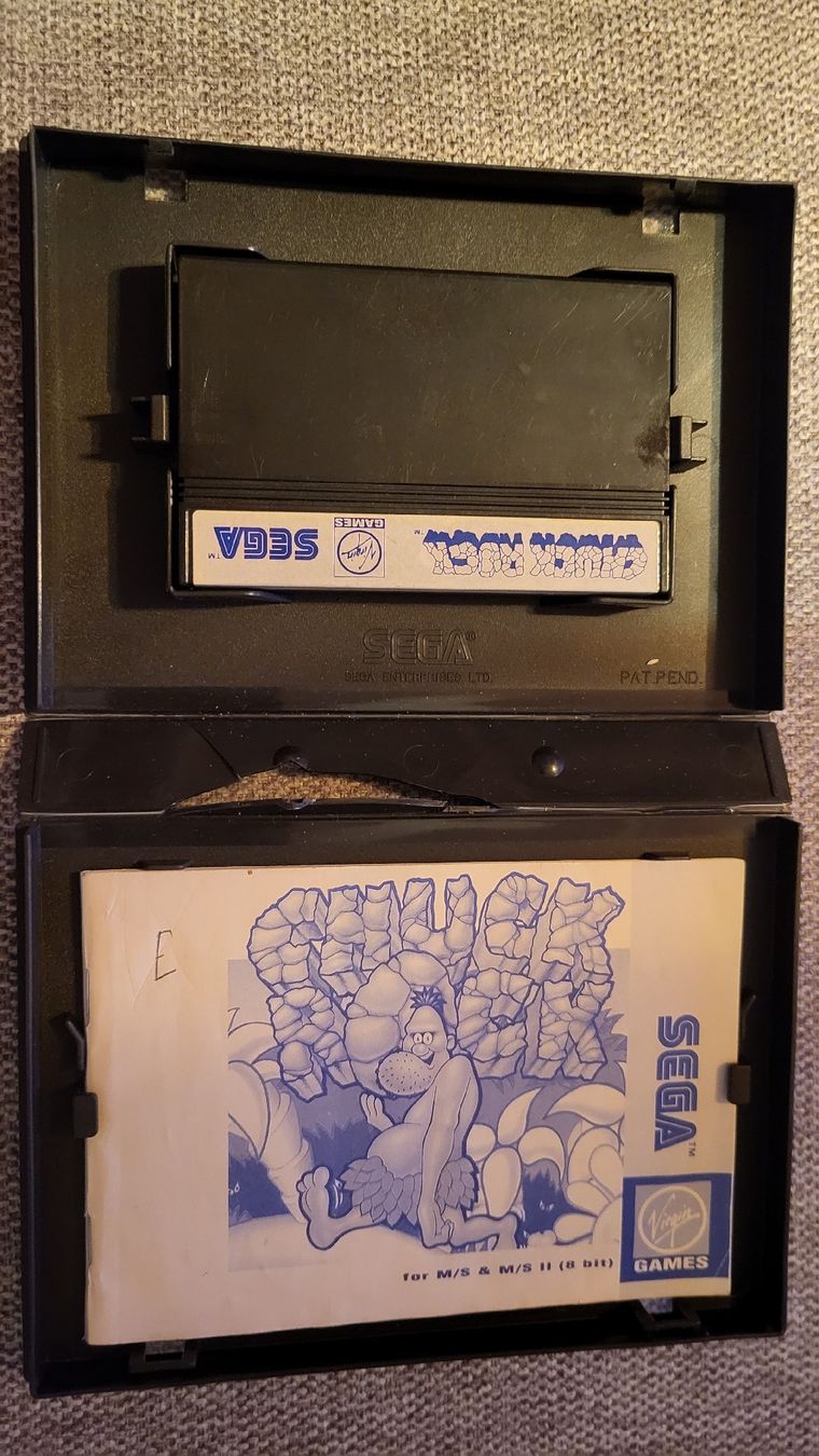 Sega Giochi: Chuck Rock / SEGA Master System 2 Spiel – Usato da Biel/Bienne venduto da Retrohr 2