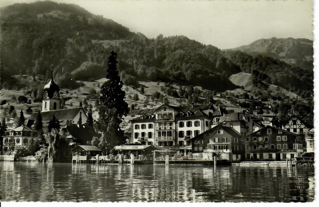 Cartoline postali: Beckenried – Usato da Hochdorf venduto da Ziegel-16