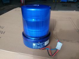 Doppelblitz Kennleuchte 12 Volt Blau