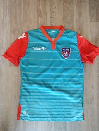 Miami FC Fussball Trikot von Macron Grösse S