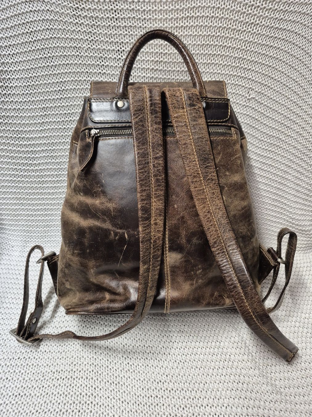 Zaini: Greenland Westcoast Lederrucksack Robust! – Usato da Merligen venduto da muss_haben 1