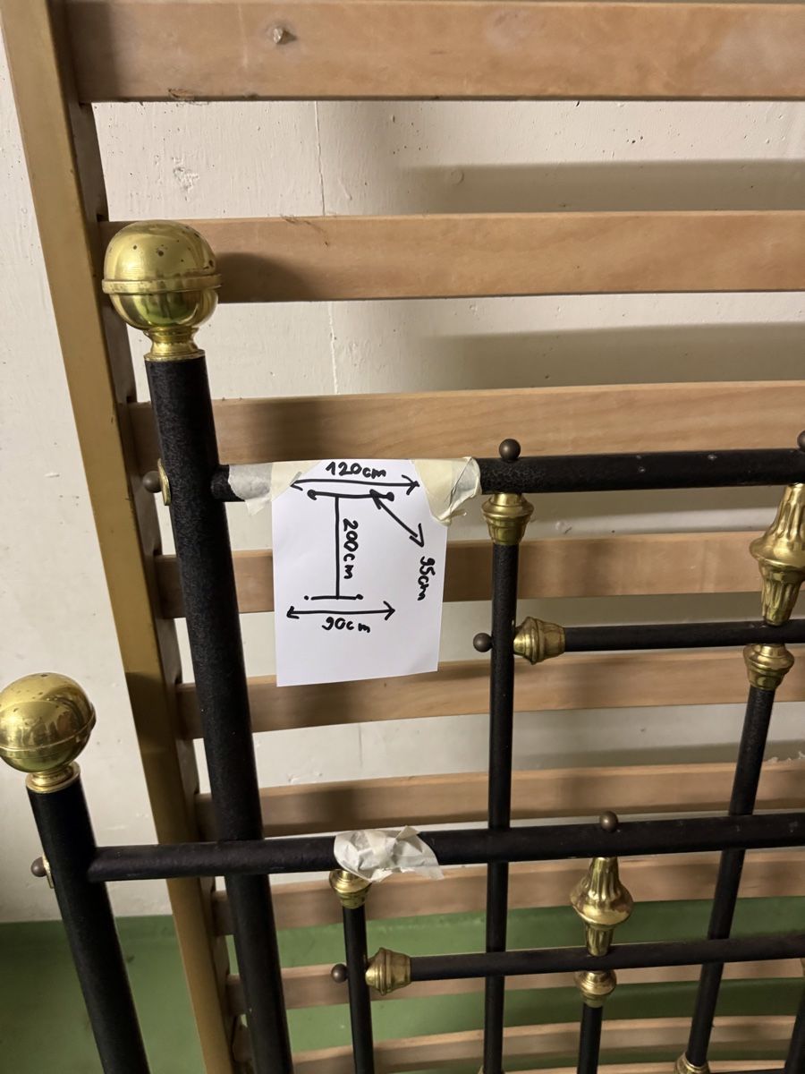 Letti: Antikes Messing Jugendstil Einzelbett – Nuovo (secondo la descrizione) da Teufen AR venduto da thu_k28q 2